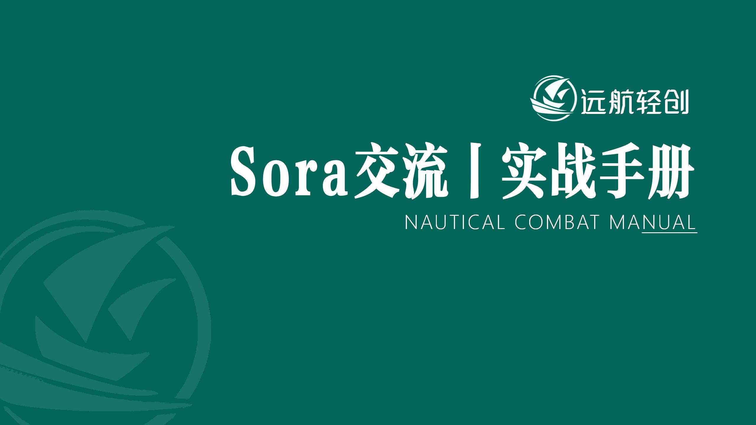 Sora 交流 | 资讯合集